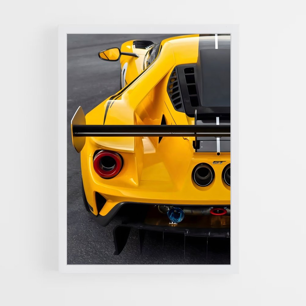 Poster Enzo à l'Arrêt – affiche Ford (vue 3)
